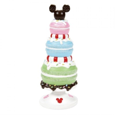 Dept 56 MICKEY'S MERRY MACARON TREE Disney Village 6013664 NEW Peppermint Villa