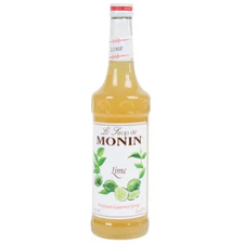 Monin Premium Lime Flavoring / Fruit Syrup 544SYPAR029A