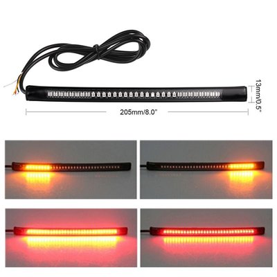 Tira Flexible Universal De Luces Led Para Motocicleta,Luz De Freno