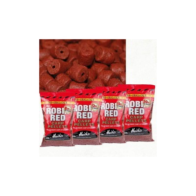 Dynamitköder Robin rot gebohrtes Pellet