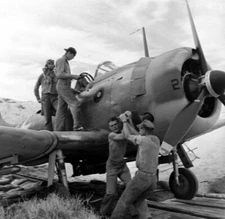 WW2 WWII Photo From Battle of Midway 1942 World War Two US Navy  / US094