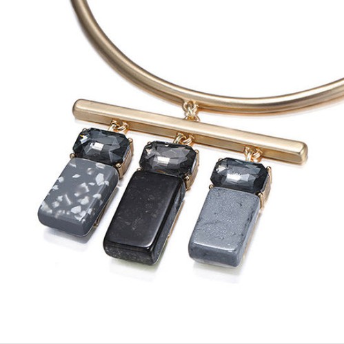 MARNI H&M Geometric Pendant Necklace - Picture 2 of 4