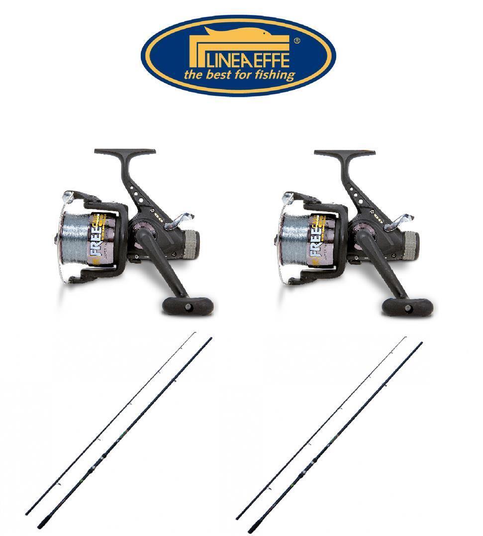 Карпфен Ангельс (2) 2 х Карпфенрута длиной 3,60 м весом 3,00 фунтов 2 х карпа без Фрайлауфроллена