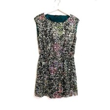 Elie Tahari Iridescent sequin sleeveless dress size XS