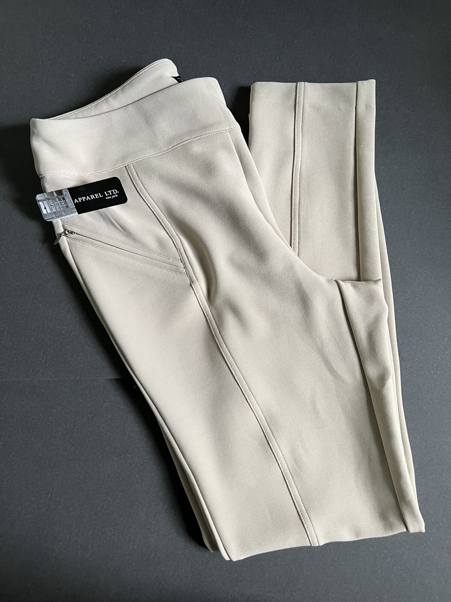 Soho Stretch Pants Womens Size L Tan Color | eBay