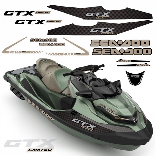 SEADOO GTX LIMITED 300 - Jetski Graphics / Set Decal / Stickers