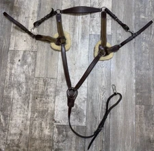 HDR 5 PT ENGLISH BREAST PLATE SHEEPS WOOL PADDING