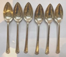 Vintage B&Co EPNS grapefruit spoons x 6 England