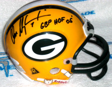 DON MAJKOWSKI SIGNED GREEN BAY PACKERS RIDDELL MINI HELMET Virginia J.S.A. Cert.