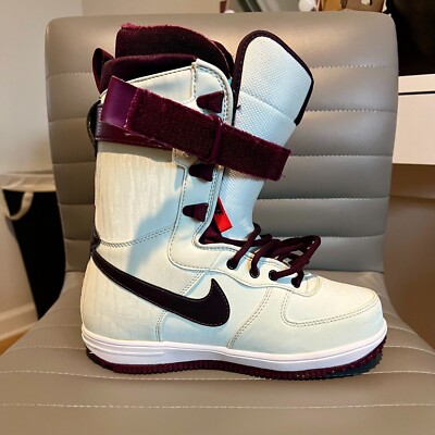 スノーボード NIKE zoomDK 26 Womens Nike Zoom Force 1 Snowboard Boots size 7 [ULTRA RARE