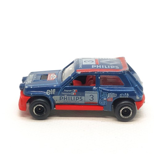 Majorette Renault Maxi 5 Turbo 1985 Nº3 Azul Oscuro/Rojo 1:53 (3") Usado 001 - Imagen 4 de 8