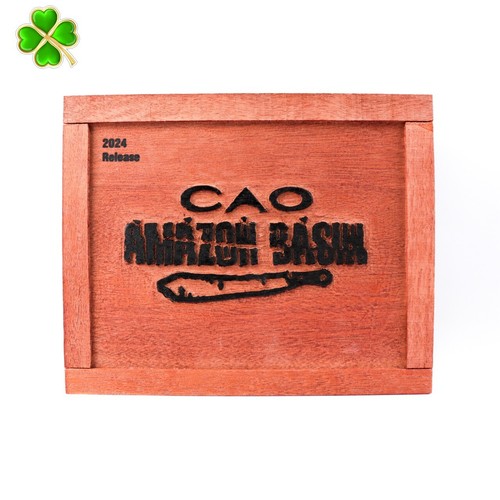 Caja de cigarros de madera vacía CAO Amazon Basin 6 x 52 8,75" x 7" x 2,25" - Imagen 11 de 12