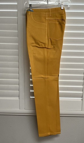 Georges Marciano GUESS Yellow Mustard Starch High Waist Jeans Womens 28 VINTAGE - Picture 5 of 10