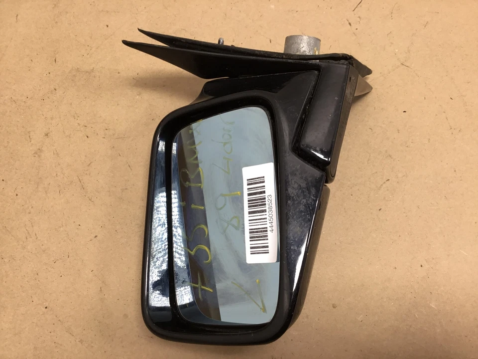 ESPEJO RETROVISOR DELANTERO IZQUIERDO BMW 735i 1988 1992 plegable eléctrico negro Foto 3 de 4