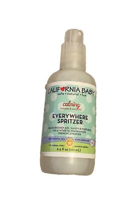 California Baby Calming Everywhere Spritzer - For Babies, Kids - Freshen Air