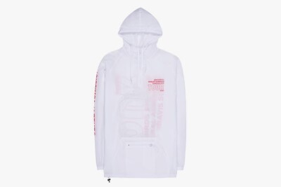 Travis Scott Birds Eye View Tour Anorak Jacket White Astroworld Utopia Large L