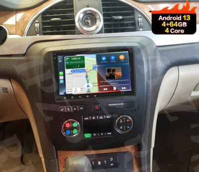 For Buick Enclave 2008-2012 Car Stereo Radio Android 13 Carplay GPS Player 4+64G
