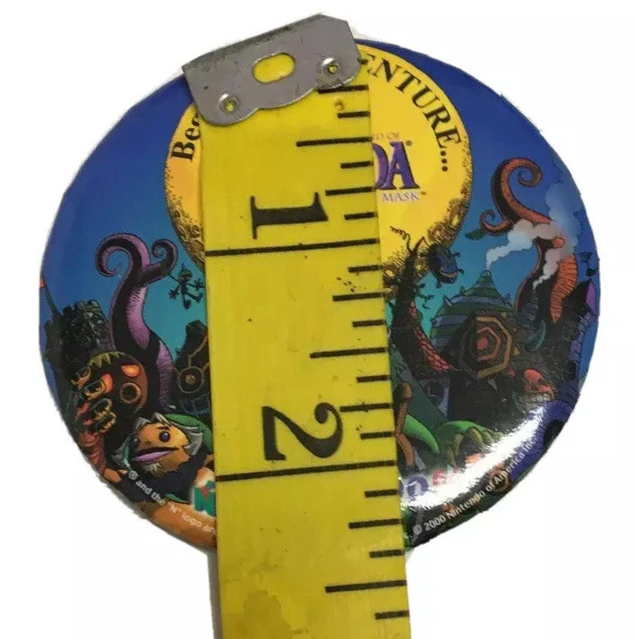 Vtg The Legend Of Zelda Majora’s Mask Pin Nintendo 64 Video Game Collectible - Image 2 of 4