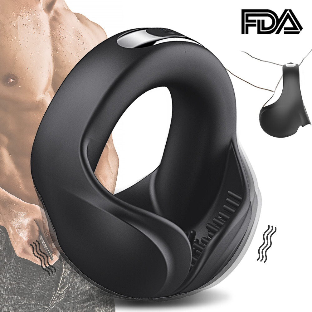 Penis Stimulation Massagegerät Penisring Vibrator Sex spielzeug für Paare Männer