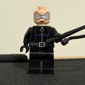 LEGO Batman 2006 Batman Catwoman Pursuit Minifigure Lot of 2 bat001 bat003 7779