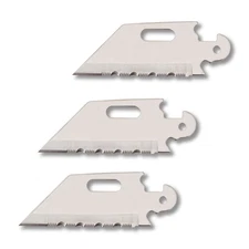 Cold Steel Click N Cut Replacement Blade 2.5in Serrated Utility 3 Pack CS40AP3C