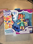My Little Pony Smashin Fashion Sunset Shimmer 9 Pcs New Sold Out Vaulted