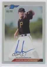 2020 Bowman Heritage Chrome Prospects Refractor 56/99 Aaron Shortridge Auto 0cv