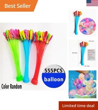 555pcs Water Balloons Self Sealing Quick Fill Summer Party Splash Balloon Toy