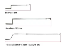 Fiamma Awning Crank Handle Range (Short, Standard & Telescopic)