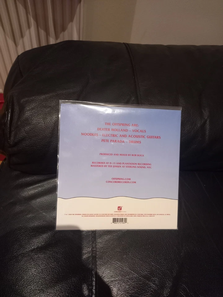 The Offspring - Christmas (Baby Please Come Home) - Sealed Red Vinyl 7" - 2020 - Image 3 of 3