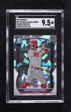 2023 Bowman Chrome Prospects Atomic Refractor Nikau Pouaka-Grego SGC 9.5 0jd0