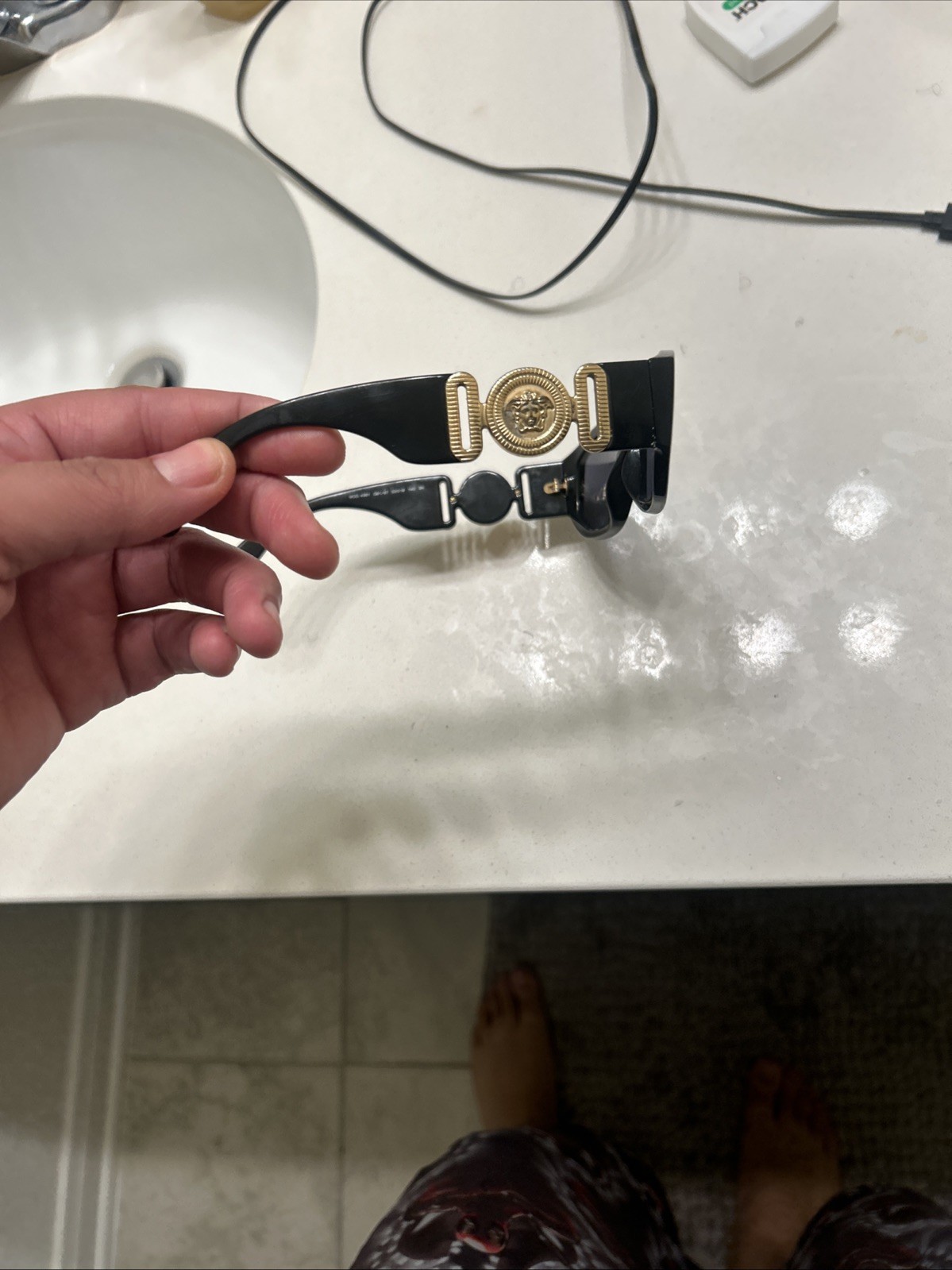 Versace Sunglasses Frames With Case - image 1