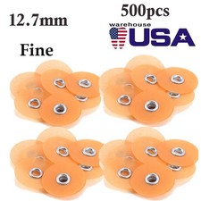 500PCS Dental SOFLEX Fine Composite Finishing Polishing Discs 12.7mm