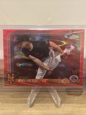 2025 Topps Chrome Update Ryan Helsley Red Ray wave 1/5