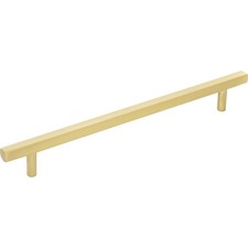 Jeffrey Alexander 845-192BG 192mm C-C Brushed Gold Dominique Cabinet Bar Pull