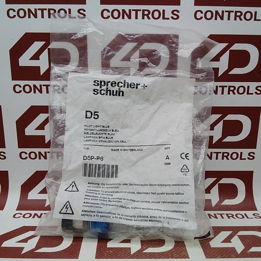 D5P-P6 | Sprecher + Schuh | Pilot Light, Blue , Sealed