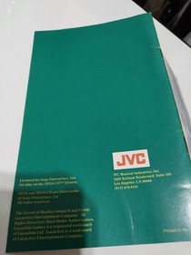 The Secret Of Monkey Island Sega CD Instruction Manual Only, No Game Or Box