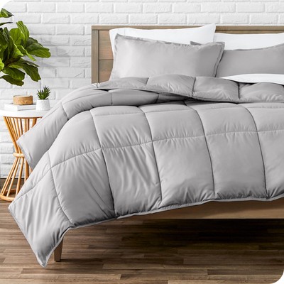 Bare Home Comforter Set - Oversized Queen Size - Ultra-Soft - Goose Down