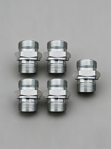 5pc Mini Excavator Hydraulic Attachment M14 - M16 Fittings for Micro .8-2Ton - Afbeelding 9 van 9