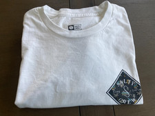 Salty Crew Men's Small Long Sleeve T-shirt White Sink Swim Logo