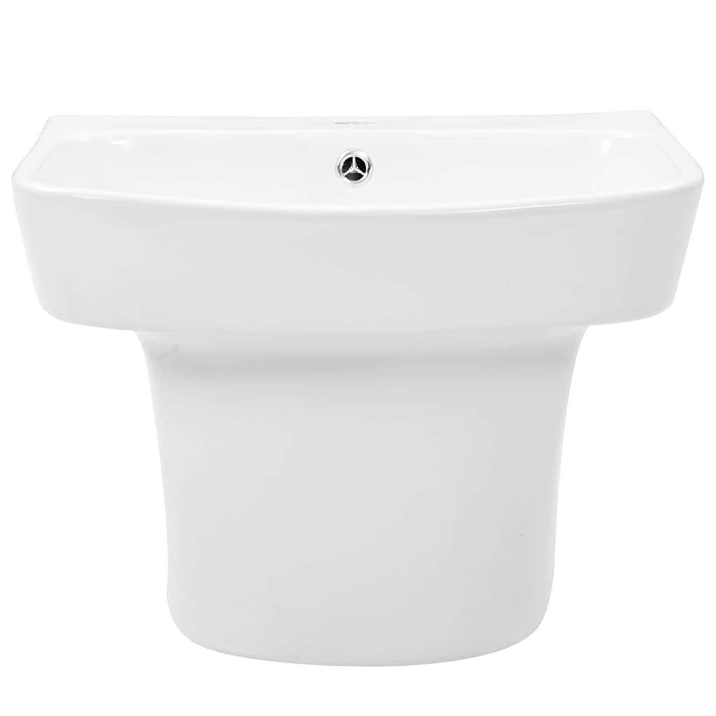 Lavabo Bianco 50 x 45 x 41 cm Ceramica Smaltata - 3