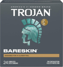 Ultra Thin Premium Lubricated Latex Condoms 24 Count, Reservoir Tip