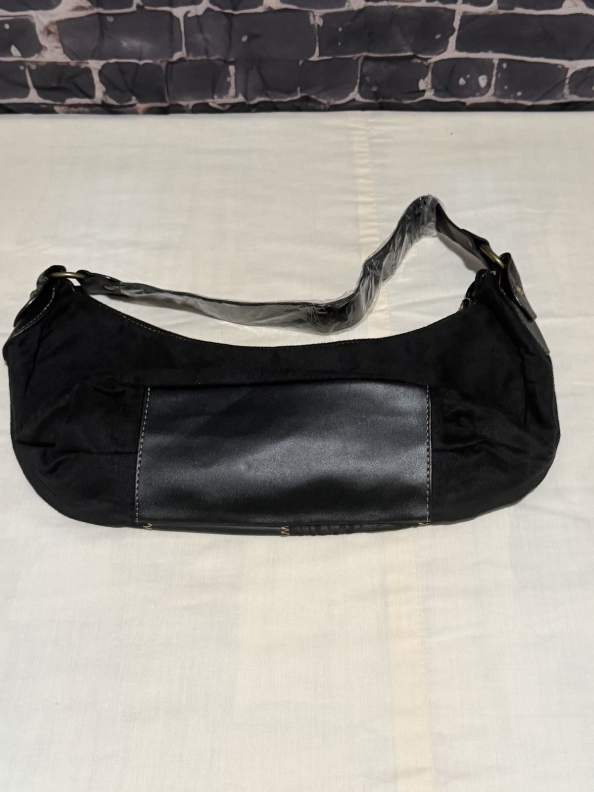 Blatanitos Patchwork Studded Shoulder Bag Black F… - image 5