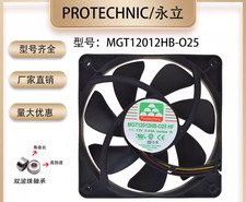 1 PCS MAGIC MGT12012HB-O25 12v 0.45A 12025 12CM 3-Wire Cooling Fan