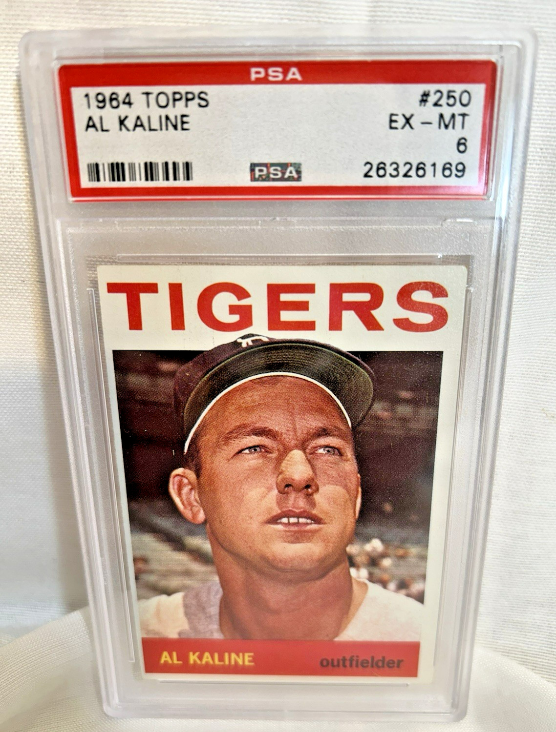 1964 Topps Al Kaline PSA 6 Tigers #250
