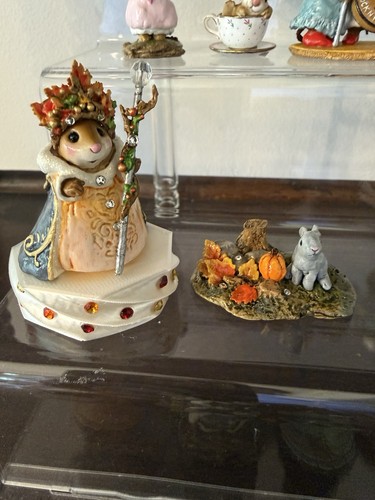 Wee Forest Folk WFF Fairy Tales Special Autumn Princess & Bunny TSQ 12  13 Mint
