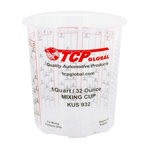 Custom Shop/TCP Global Full Case of 100 Quart 100 Count (Pack 1), Red  - Picture 6 of 8