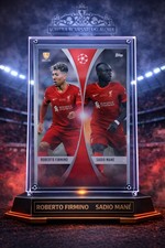 Title Firmino & Mane /99 🔥 Liverpool Duo Parallel | Topps UEFA Champions League