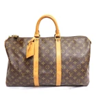 Louis Vuitton Monogram Keepall 45 Boston Bag M41418 From Japan 002 6405364
