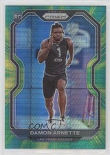 2020 Panini Prizm Rookie Hyper Prizm 119/175 Damon Arnette #375 3c7